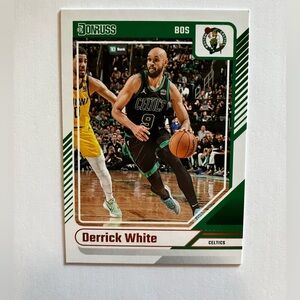 Russ Derrick White Boston Celtics Basketball Trading Card - Green